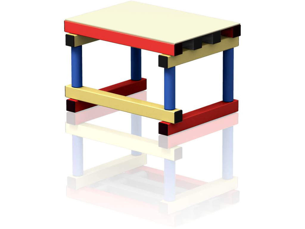 Børnebord 55 x 43 x 36 cm | KDS(TBL) | Vendiplas