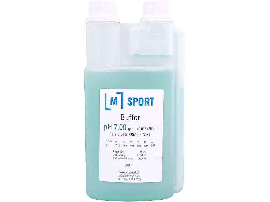 Buffer 500 ml | pH 7 | Doseringsflaske
