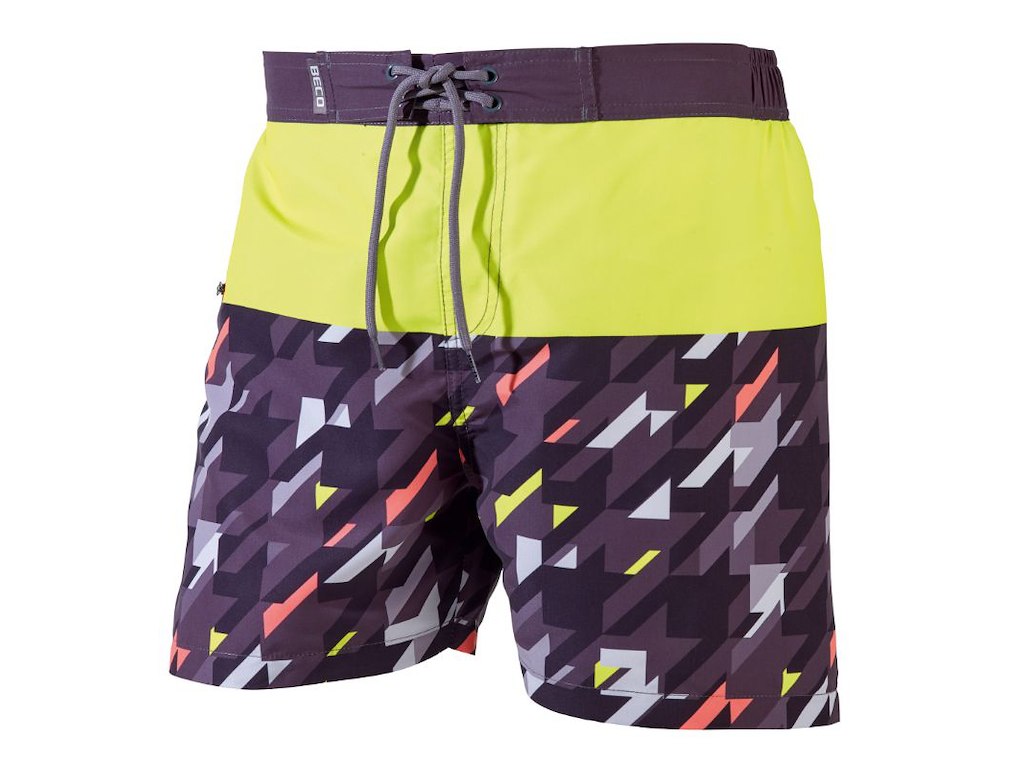 Badeshorts t/mænd | Multifarvet m/print | BECO