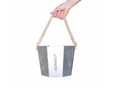 Saunaspand i rustfrit stål 6L | Saunagut