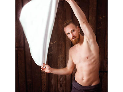 Magisk vifteklæde | 370 g/m² | Hvid | Finnsa