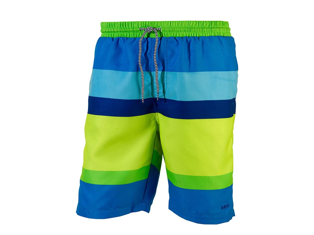 Badeshorts | Barcelona Stripes | Classic Long | BECO