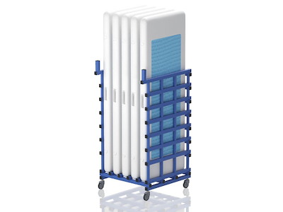 Vogn 105 x 102 x 170 cm | AQM(5)LOW | Vendiplas