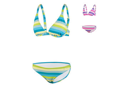 Bikini t/kvinder | B-skål | "Fresh Stripes" | BECO