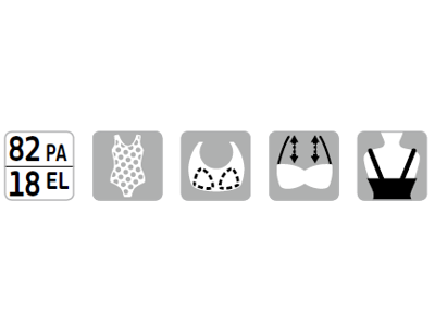 BECO badedragt str. 36-46 (C-skål)