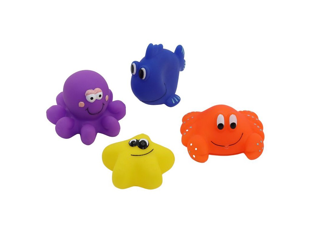 Badedyr "Havdyr" 4 stk | Rätt Start