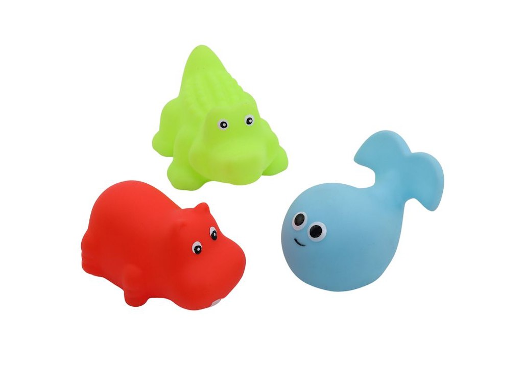 Badedyr "Små havdyr" 3 stk | Rätt Start