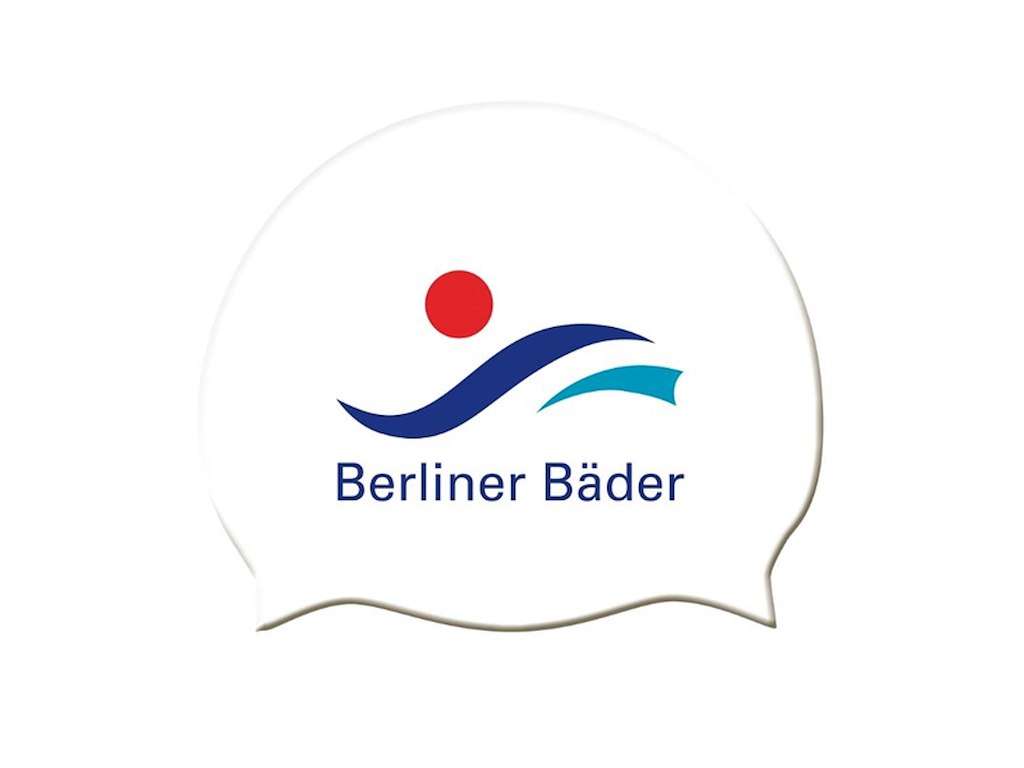 Badehætte m/logotryk t/voksne | Silikone | BECO