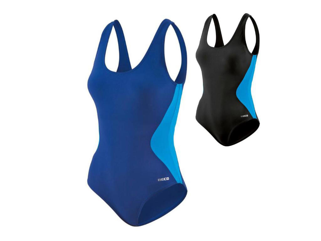 Badedragt t/kvinder | C-skål | Tofarvet | BECO