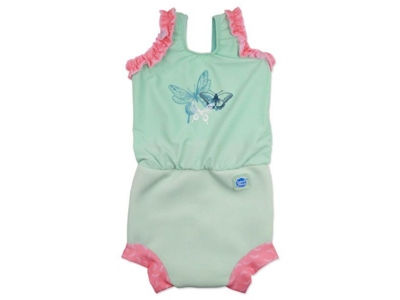 Blebadedragt t/piger | M/"Happy Nappy™" | Splash About