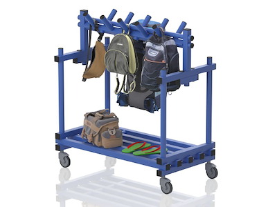 Vogn t/tasker og håndklæder 112 x 61 x 120 cm | MPLB | Vendiplas