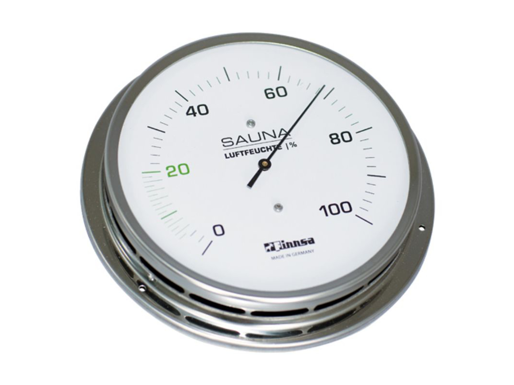 Sauna hygrometer | m/flange | 130 mm | Trend | Finnsa