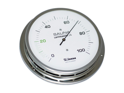 Sauna hygrometer | m/flange | 130 mm | Trend | Finnsa