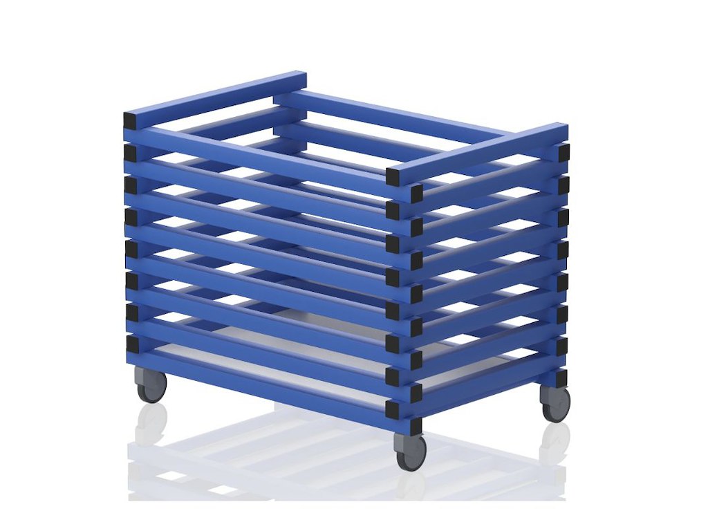 Vogn u/låg 104 x 69 x 84 cm | T(S) | Vendiplas