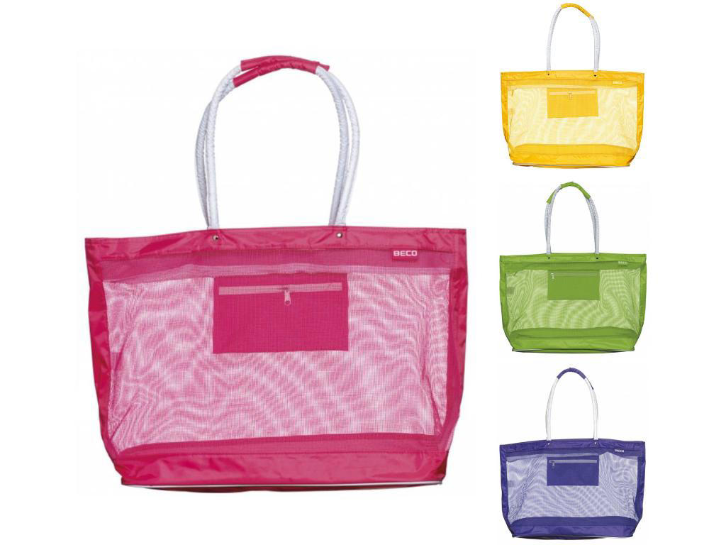 Strandtaske i mesh | 48 x 40 x 23 cm | BECO