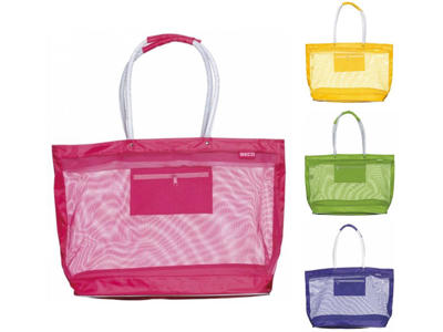 Strandtaske i mesh | 48 x 40 x 23 cm | BECO
