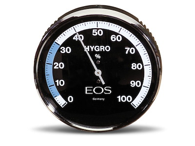 Sauna hygrometer 0-100% | Ø100 mm | EOS