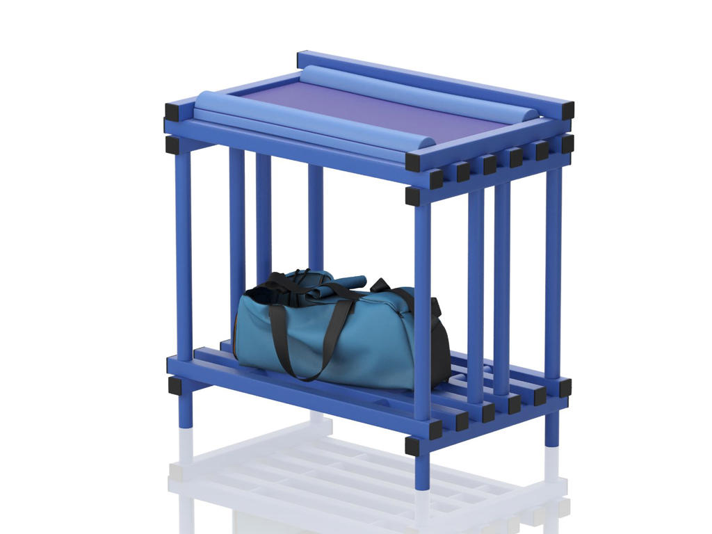 Puslebord m/puslepude 95 x 61 x 95 cm | TBL(B) | Vendiplas