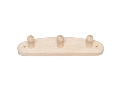 Håndklædeholder | Elletræ | M/3 knager | Finnsa