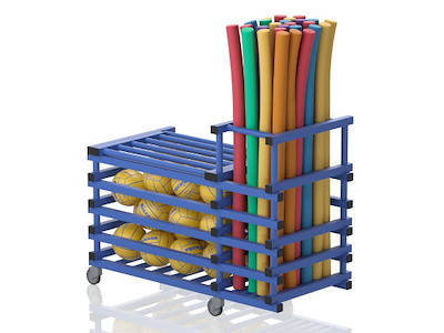 Vogn m/låg 144 x 69 x 111 cm | TB(S)NDL | Vendiplas