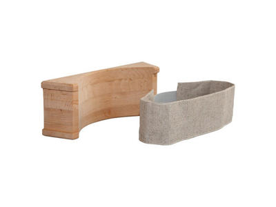 Nakkestøtte | M/aftageligt betræk | Elletræ | Finnsa