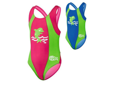 Badedragt t/piger | Tofarvet | BECO Sealife®