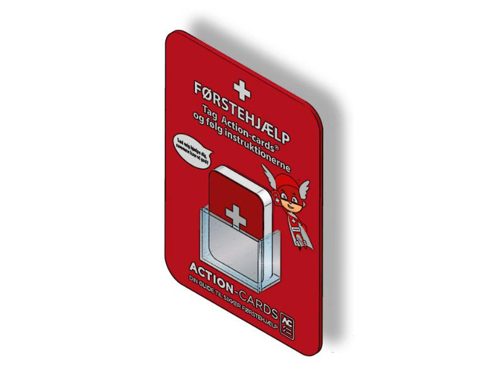 Baggrundsplade t/vægholder | Action-cards®