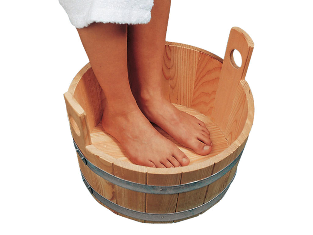 Fodbad Standard | Lærk, 16 l natur | m/indsats | Finnsa