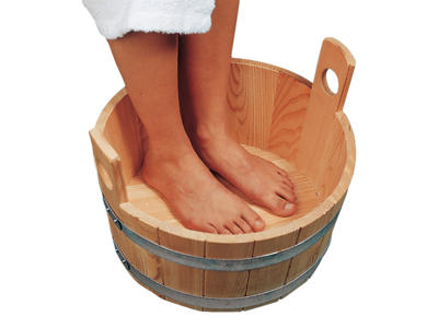 Fodbad Standard | Lærk, 16 l natur | m/indsats | Finnsa