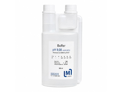 Buffer 500 ml | pH 9 | Doseringsflaske