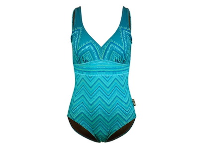 Badedragt | Ocean Ribbons | Classic V-Neck | C-skål | BECO