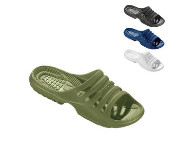 Badesandaler t/mænd | Ensfarvet | Str. 41-48 | BECO