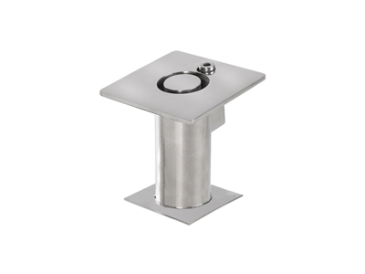 Anker t/gulv | M/dæksel | 8° hældning | Malmsten