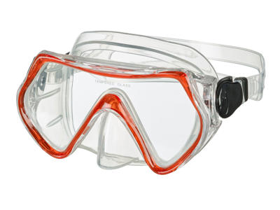 Dykkermaske t/børn | +8 år | "Livorno" | Hærdet glas | BECO