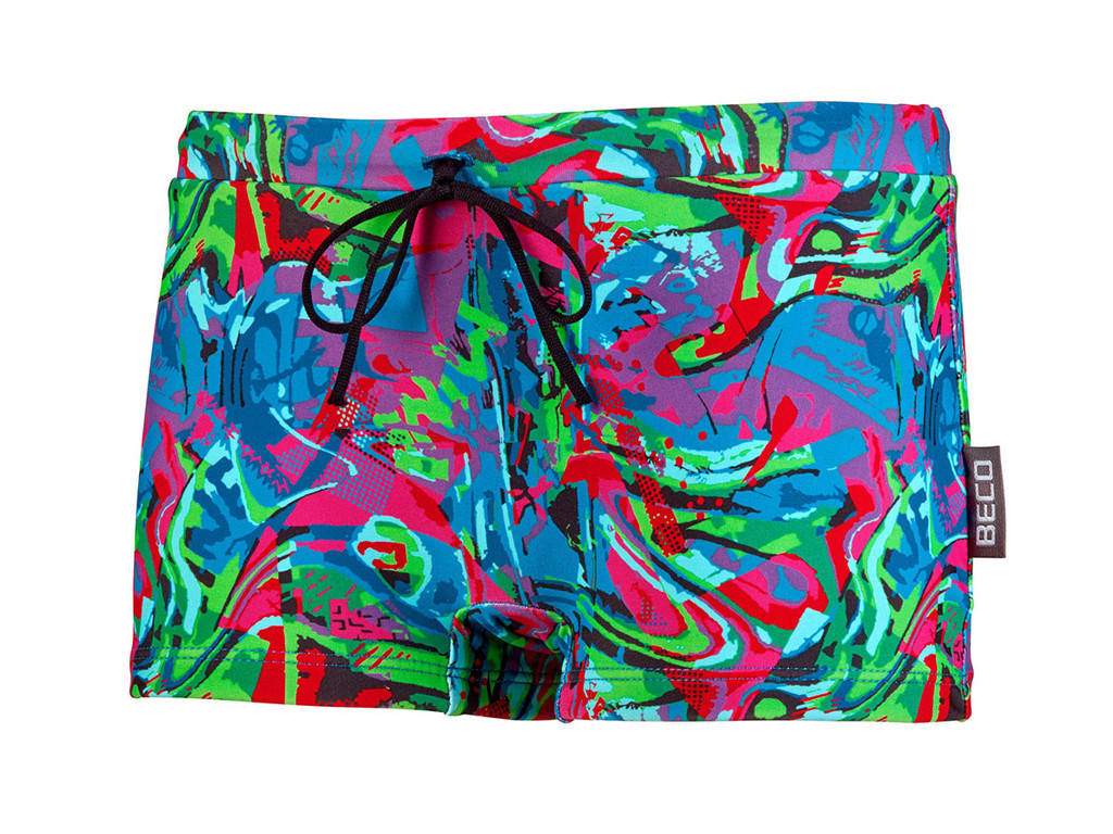 Badebukser t/drenge | "Collage" | BECO