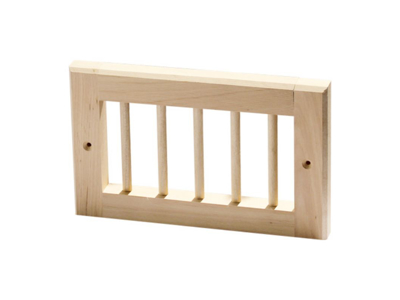 Ventilationsrist | 14 x 22 cm | Elletræ | Finnsa