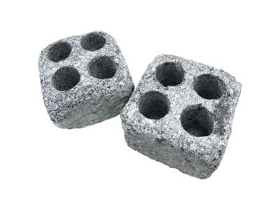 Dampsten | m/huller | 2 stk. | FINNSA