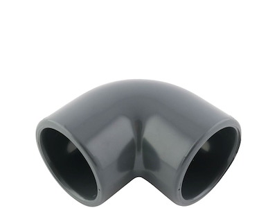 PVC-vinkel | 90° | Indv. lim