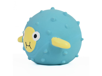 Badedyr "Puffer Fish" i latex - blå | Splash About