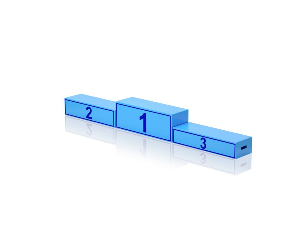 Podium t/børn 3 stk 120 x 40 cm | PD1200 | Vendiplas