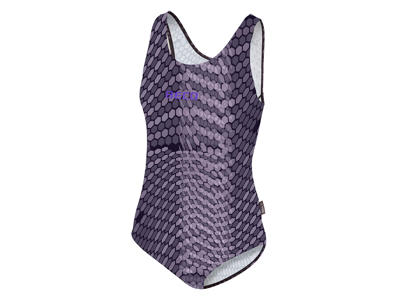 Badedragt t/kvinder | "Hexagon" | BECO