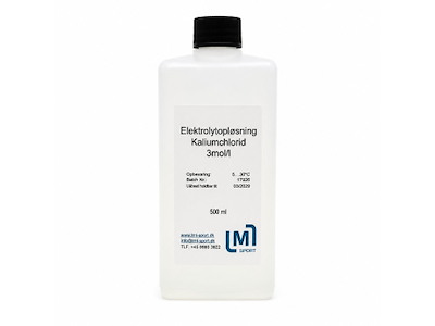KCL 500 ml | Elektrolytopløsning | Kaliumchlorid | 3mol/l