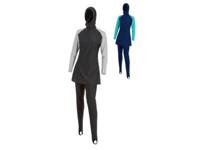 Burkini t/kvinder | Tofarvet | BECO