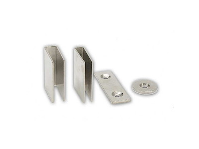 U-beslag t/glasdør | 6/8 mm | EOS