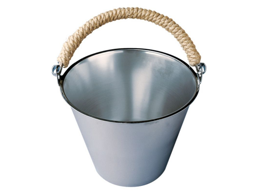 Saunaspand | Rustfrit stål | 8 L | Finnsa