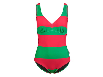 Badedragt | Hawaii Stripes | Scoop Neck Trend | B-skål | BECO