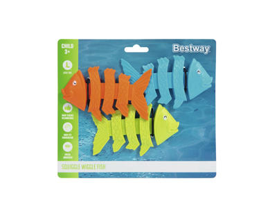 Dykkedyr 3 stk | "Squiggle Wiggle Fish" | Bestway