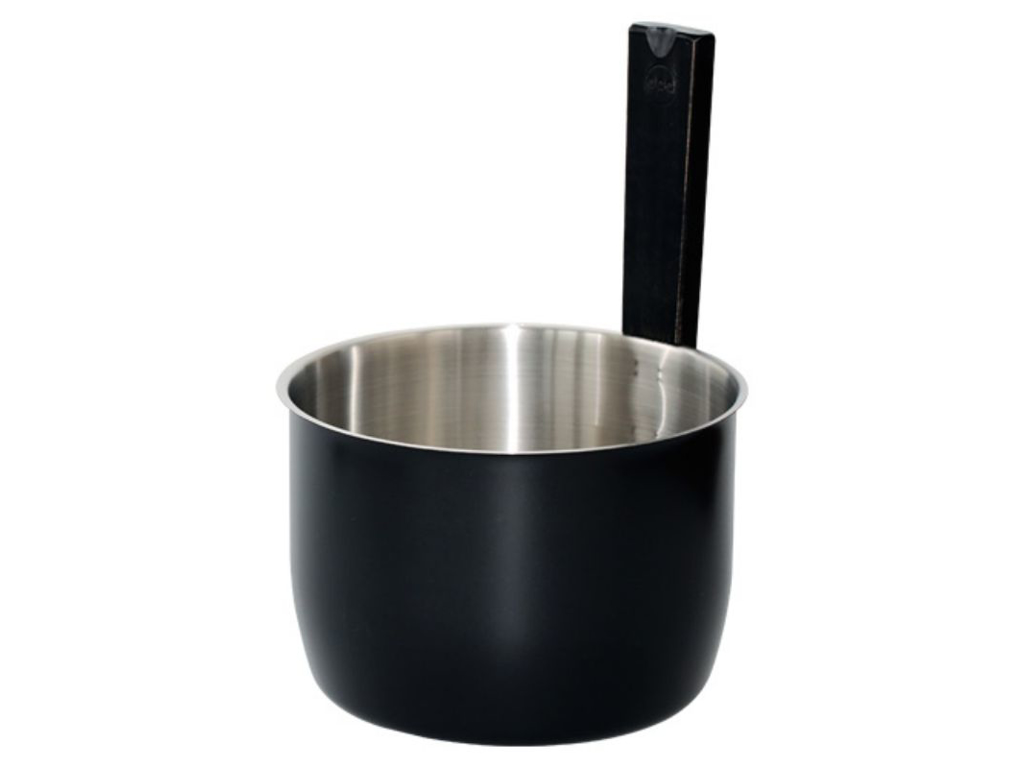 Saunaspand | Rustfrit stål | Sort udvendigt | 5 L | Finnsa