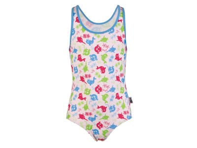 Badedragt t/piger | Multifarvet m/print | BECO Sealife®