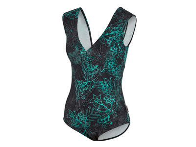 Badedragt t/kvinder | D-skål | "Mint Flowers" | BECO